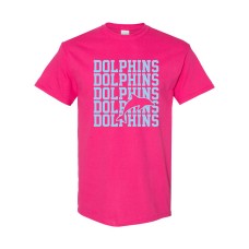 DYE 2026 Short Sleeved T WORDS (Heliconia)